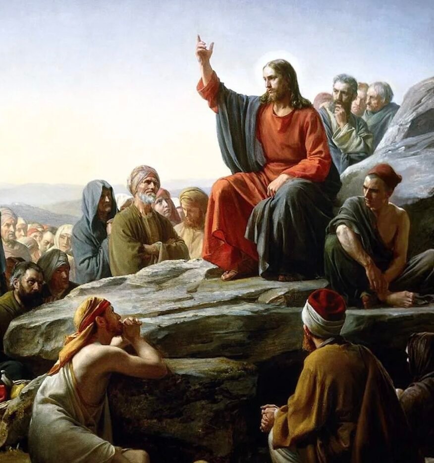 Sermon on the Mount — Carl Heinrich Bloch 1877