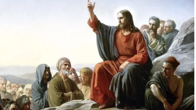 2Sermon on the Mount — Carl Heinrich Bloch (1877)