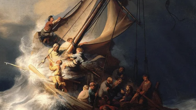 The Storm on the Sea of Galilee — Rembrandt