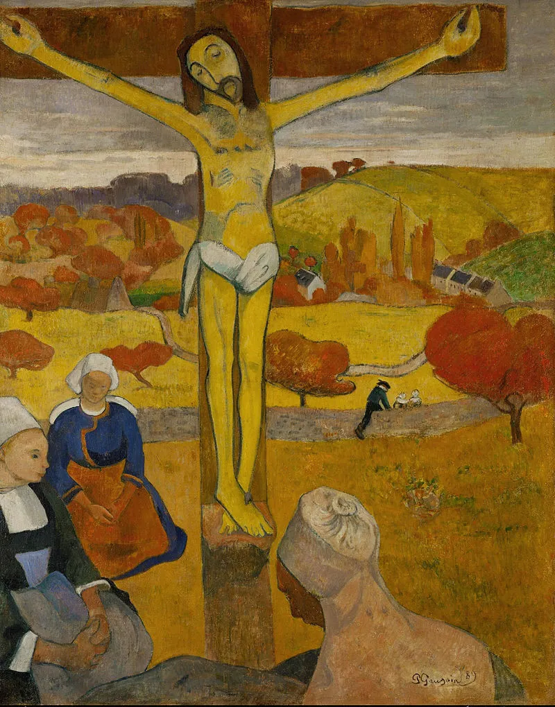 The Yellow Christ-Paul-Gauguin