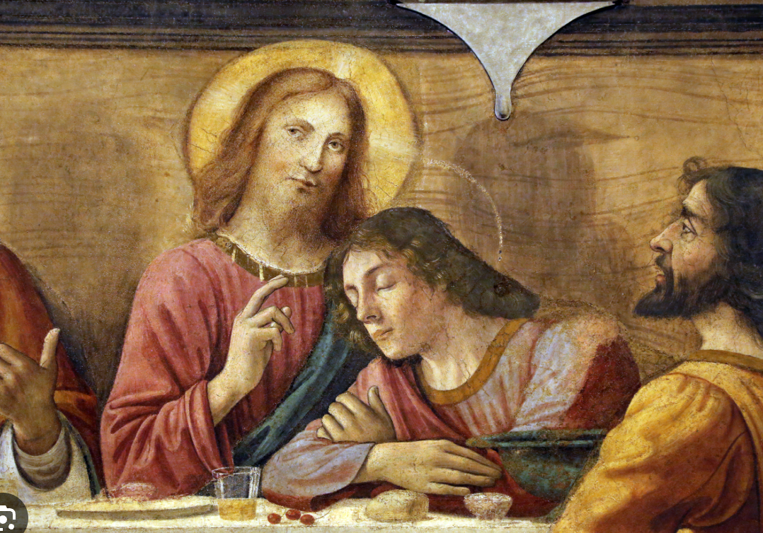 Domenico Ghirlandaio, Cenacolo di Ognissanti (Last Supper fresco), 1480, refectory of Ognissanti, Florence — later artistic depiction of the Last Supper
